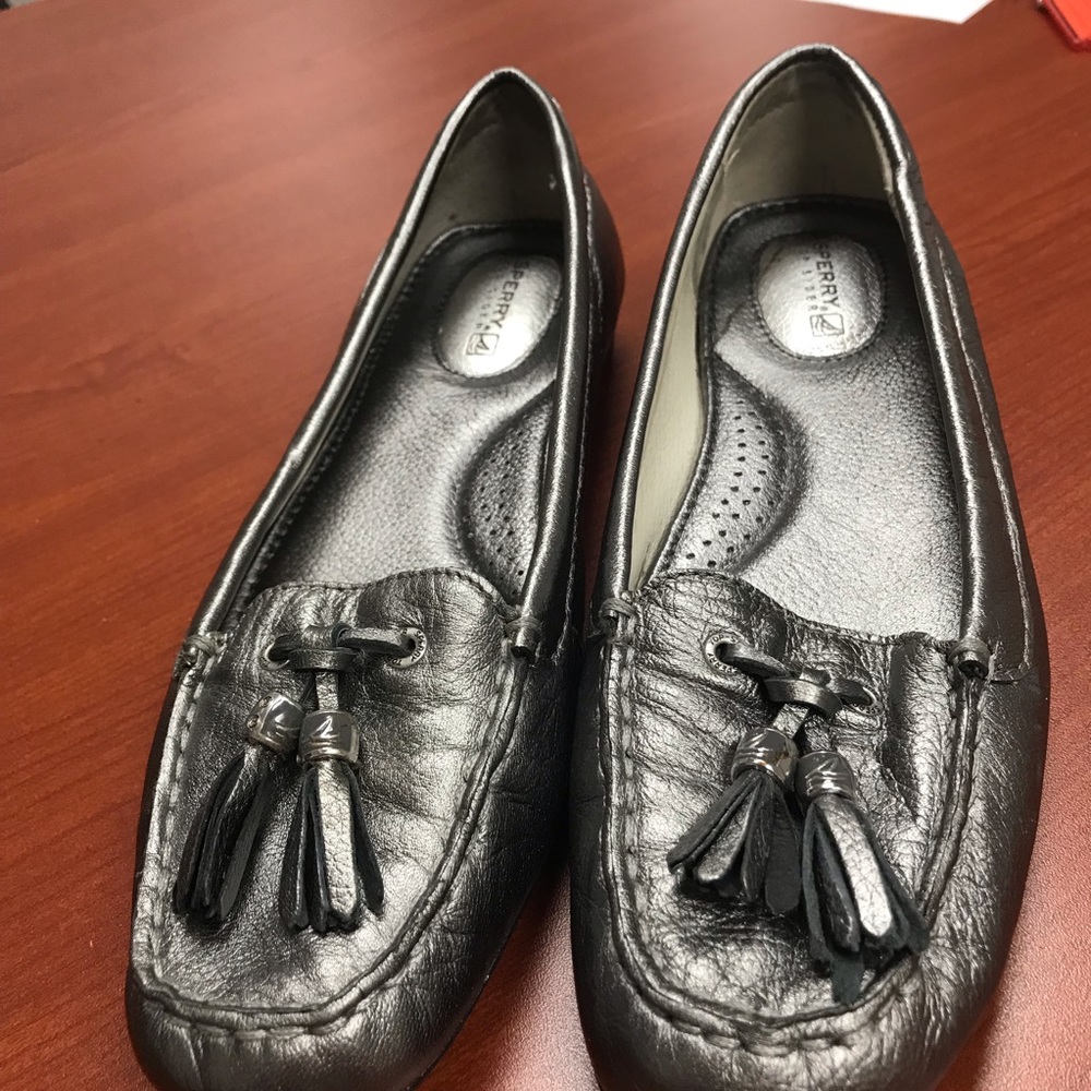 Original Sperry Metallic Loafers